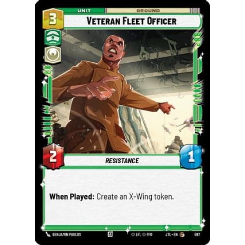 Veteran Fleet Officer (Foil) (597)  Foil