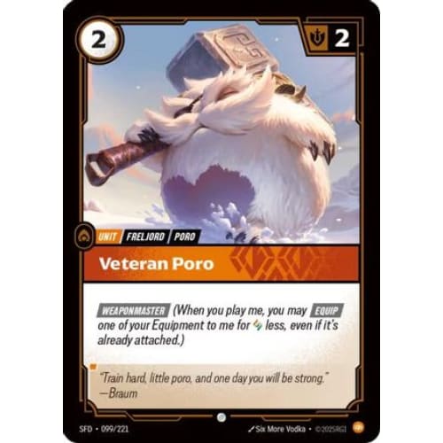 Veteran Poro (099/221) - Spiritforged