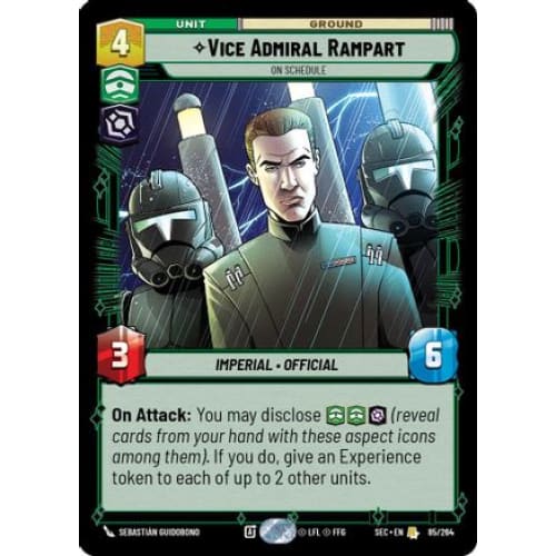 Vice Admiral Rampart - On Schedule (85/264)