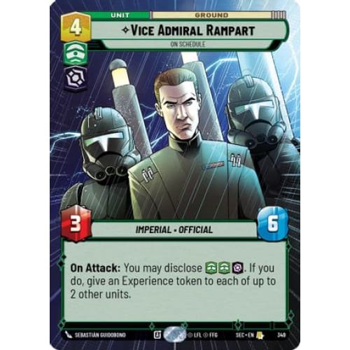 Vice Admiral Rampart - On Schedule (Hyperspace) (349)