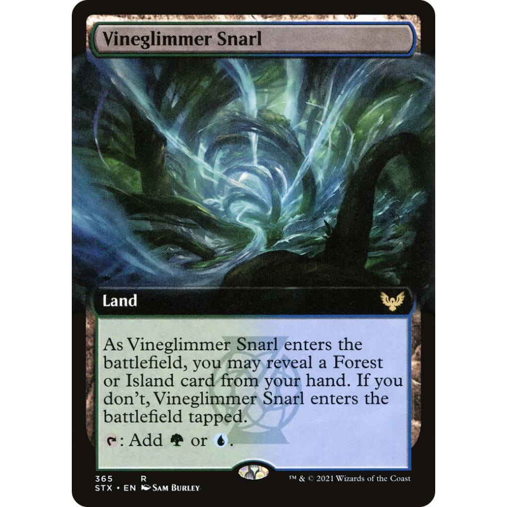 Vineglimmer Snarl (Extended Art) (STX-365): (Extended Art)