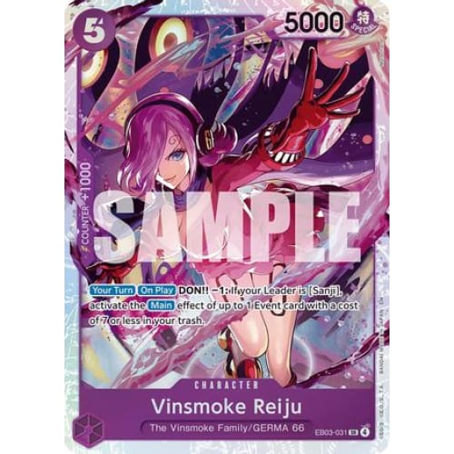 Vinsmoke Reiju EB03-031 SR Extra Booster: One Piece Heroines Edition  Foil