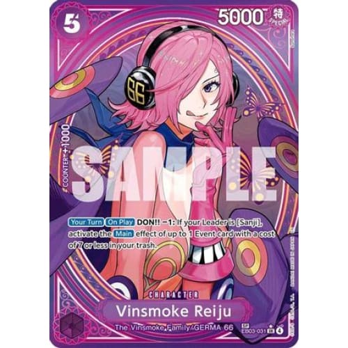 Vinsmoke Reiju (SP) EB03-031 SR Extra Booster: One Piece Heroines Edition  Foil
