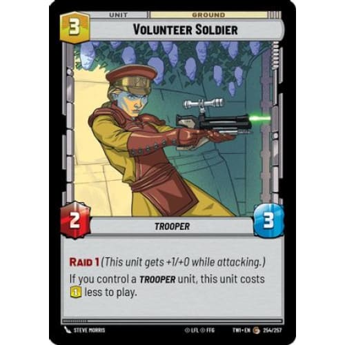 Volunteer Soldier (254/257)  Foil