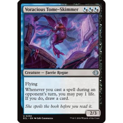 Voracious Tome-Skimmer (ECL-250) Foil