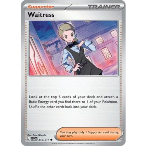 Waitress (215) Common Reverse Holofoil