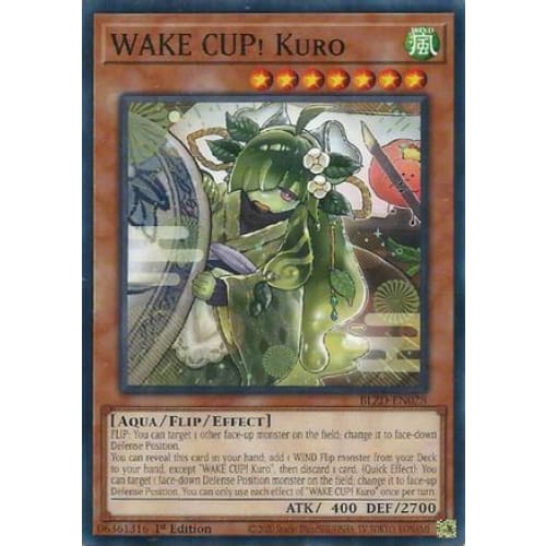WAKE CUP! Kuro - BLZD-EN028 Common / Short Print 1st Edition