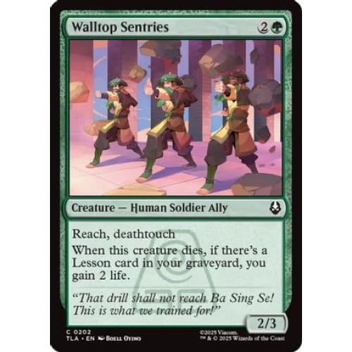 Walltop Sentries (TLA-202) Foil