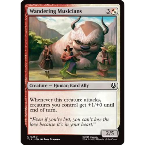 Wandering Musicians (TLA-250) Foil