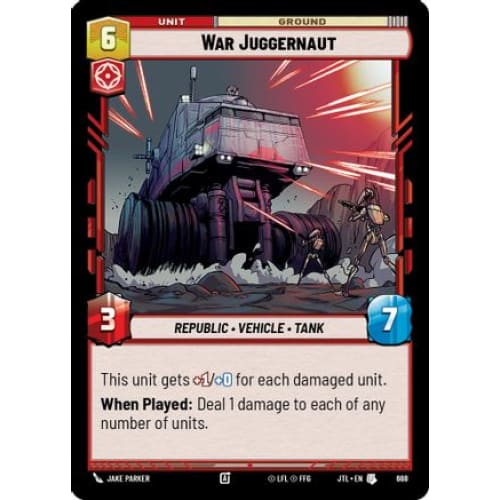 War Juggernaut (Foil) (668)  Foil