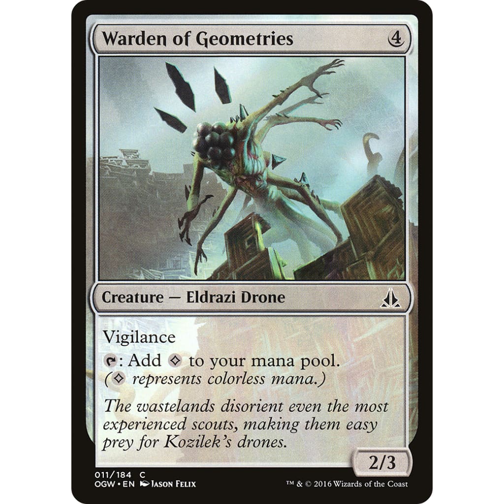 Warden of Geometries (OGW-011)