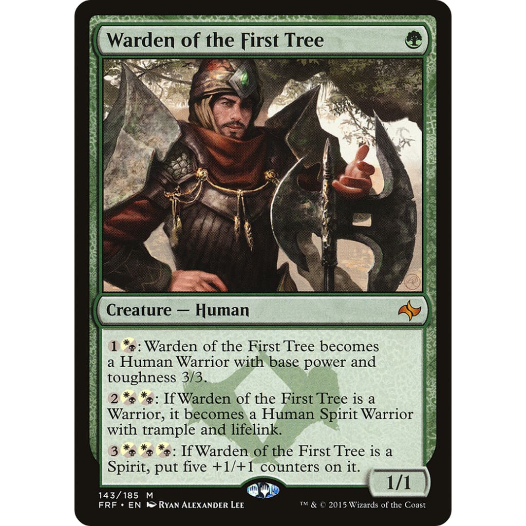 Warden of the First Tree (FRF-143) Foil