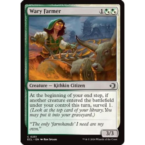 Wary Farmer (ECL-251) Foil