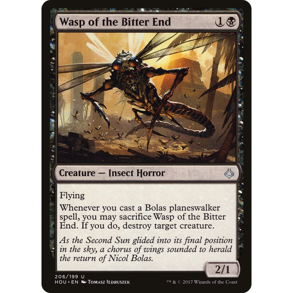 Wasp of the Bitter End (HOU-206)
