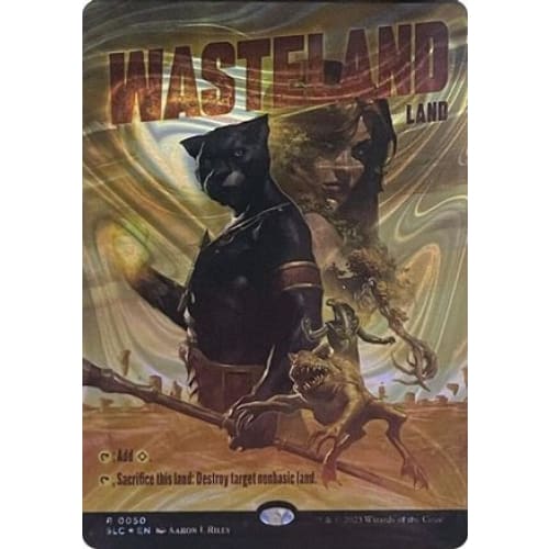 Wasteland (Halo Foil) (SLC-050) Foil