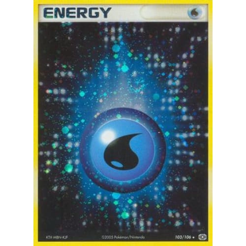 Water Energy (103) Holo Rare