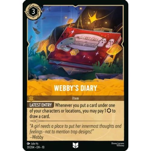 Webby's Diary (31/204) - Whispers in the Well