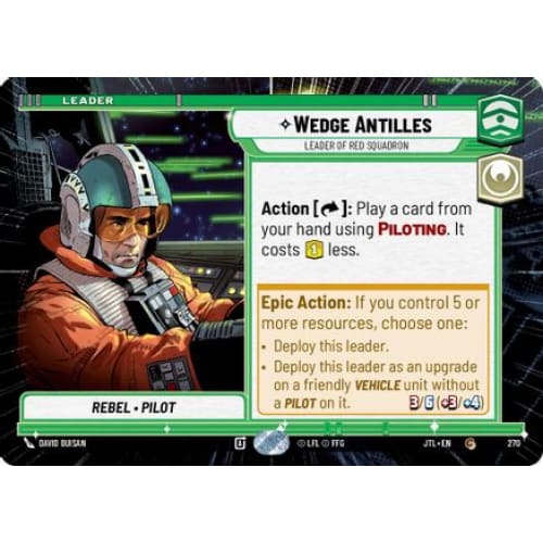Wedge Antilles - Leader of Red Squadron (Hyperspace) (270)