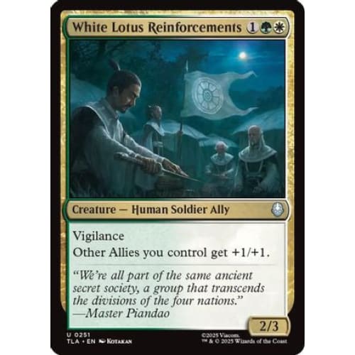 White Lotus Reinforcements (TLA-251) Foil