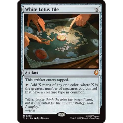 White Lotus Tile (TLA-262) Foil