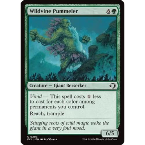 Wildvine Pummeler (ECL-203) Foil