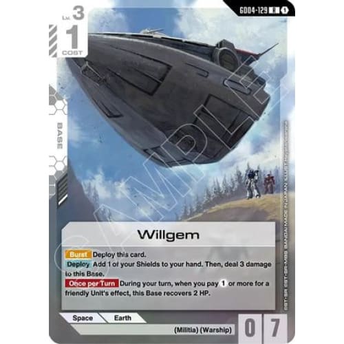 Willgem (GD04-129) - Phantom Aria Holofoil
