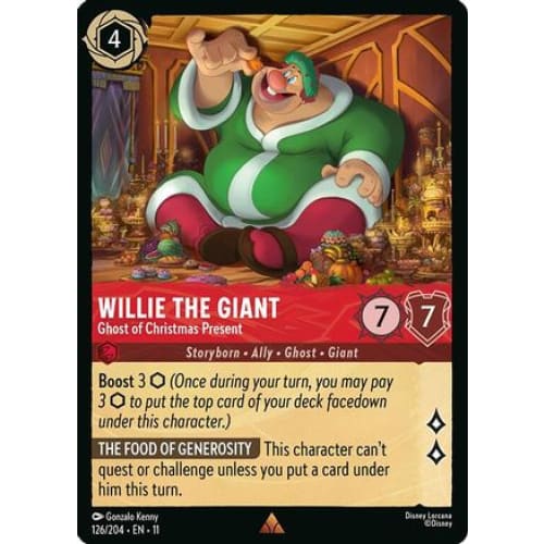 Willie the Giant - Ghost of Christmas Present (126/204) - Winterspell