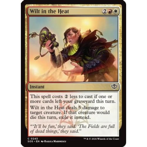 Wilt in the Heat (SOS-243)