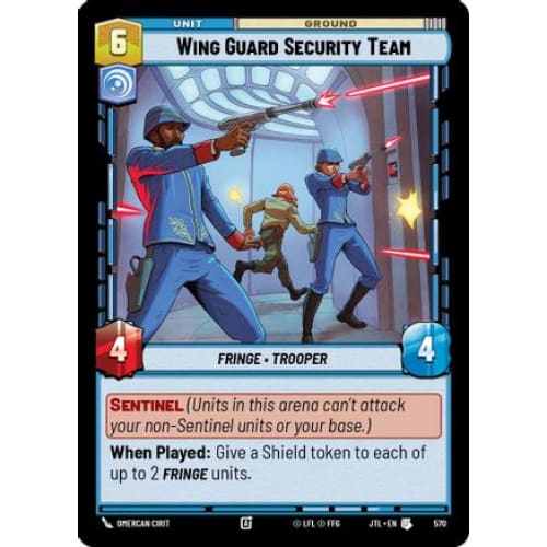 Wing Guard Security Team (Foil) (570)  Foil