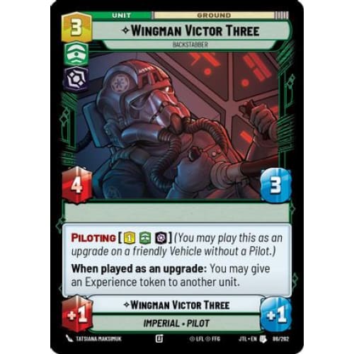 Wingman Victor Three - Backstabber (086/262)
