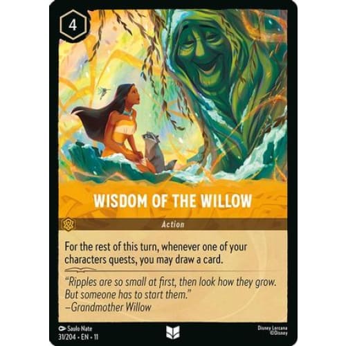Wisdom of the Willow (31/204) - Winterspell Cold Foil