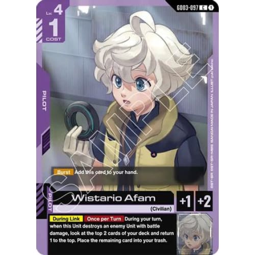 Wistario Afam (GD03-097) - Steel Requiem