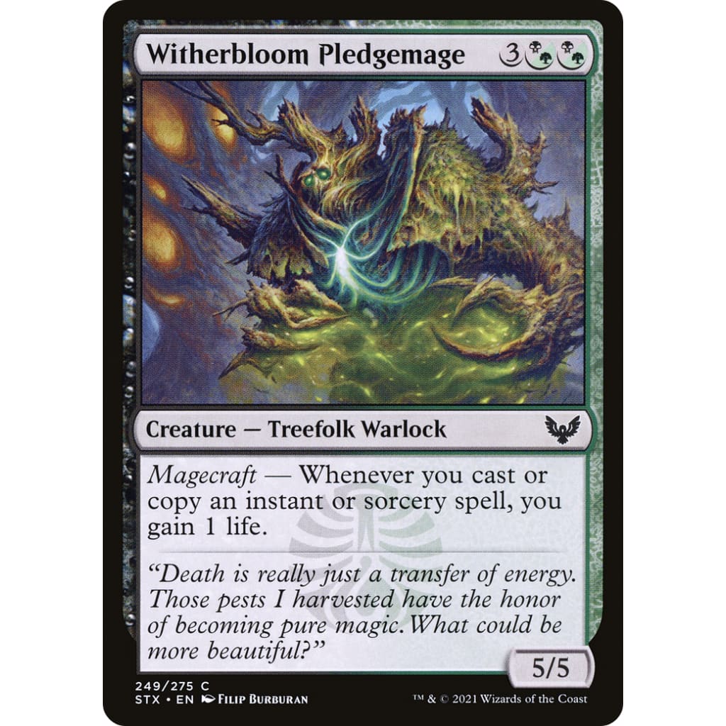 Witherbloom Pledgemage (STX-249)