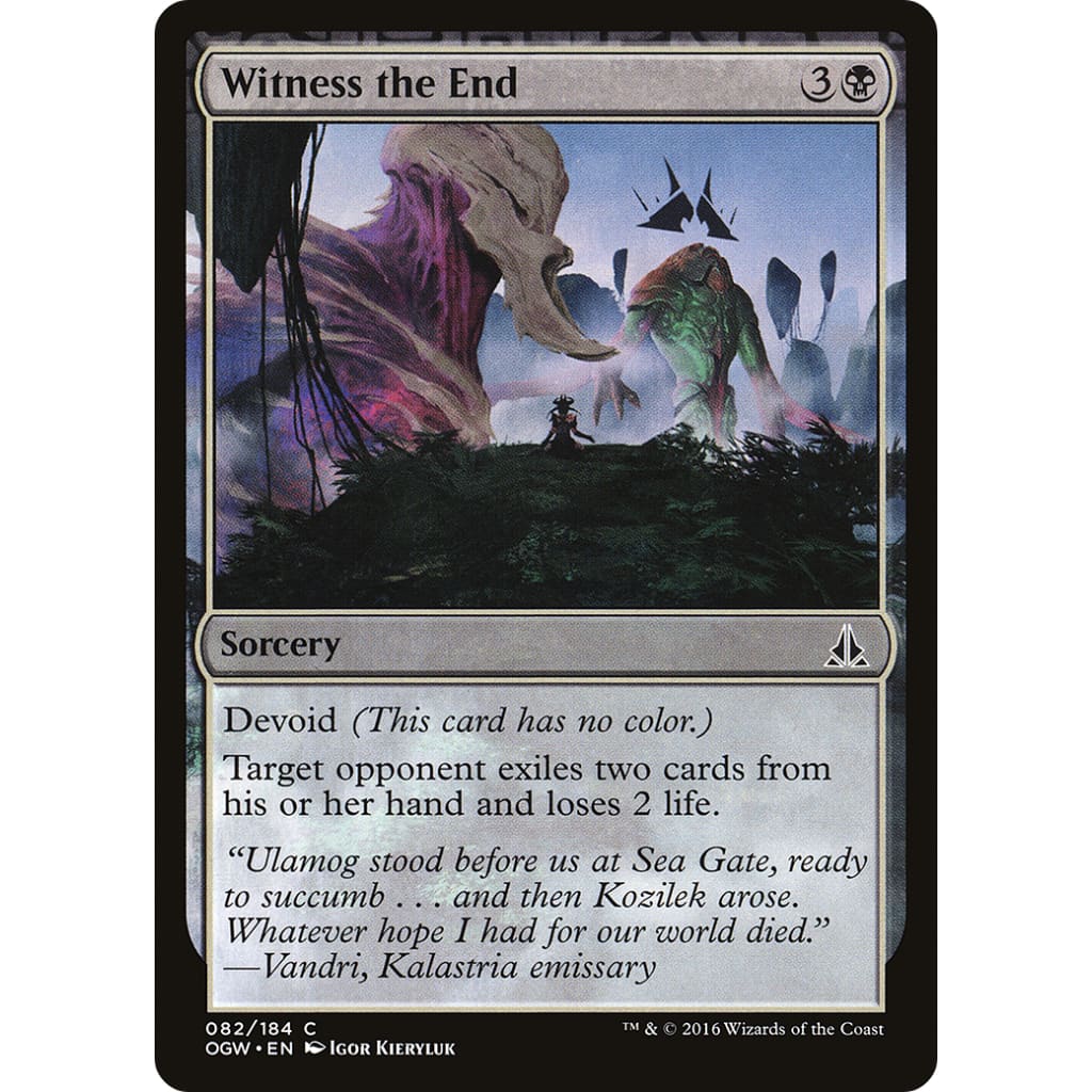 Witness the End (OGW-082): (devoid) Foil