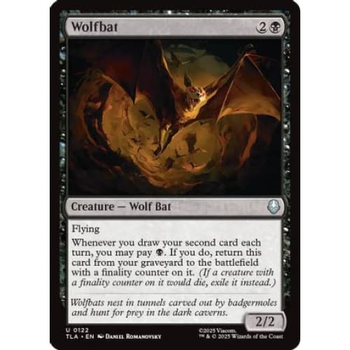 Wolfbat (TLA-122) Foil