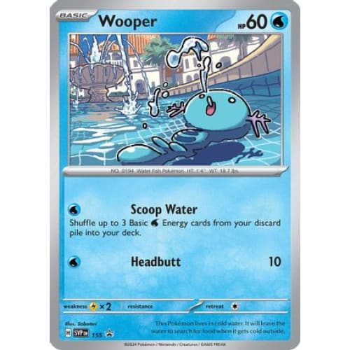 Wooper - 155 (155) Promo Holofoil