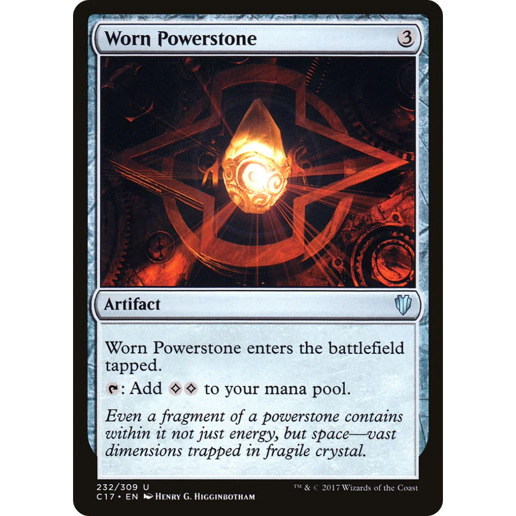 Worn Powerstone (C17-232)