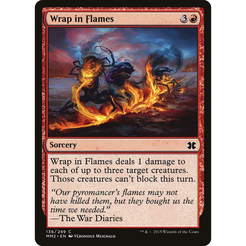 Wrap in Flames (MM2-136)