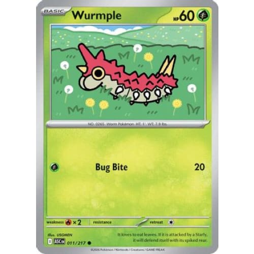 Wurmple (11) Common