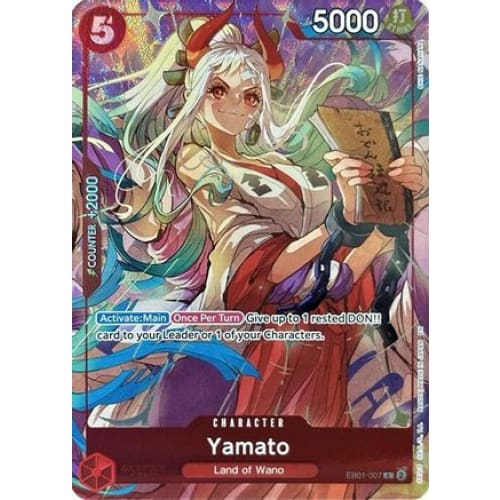 Yamato (Premium Card Collection -Best Selection Vol. 4-) EB01-007 C One Piece Promotion Cards  Foil