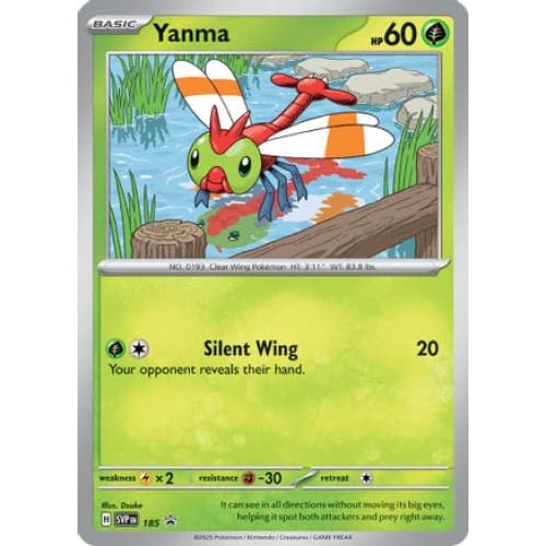 Yanma - 185 (185) Promo Holofoil