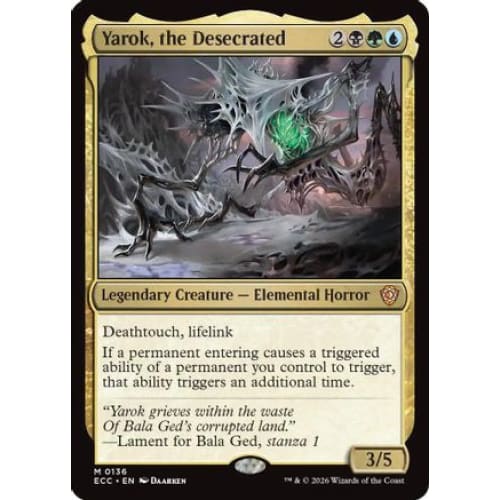 Yarok, the Desecrated (ECC-136)
