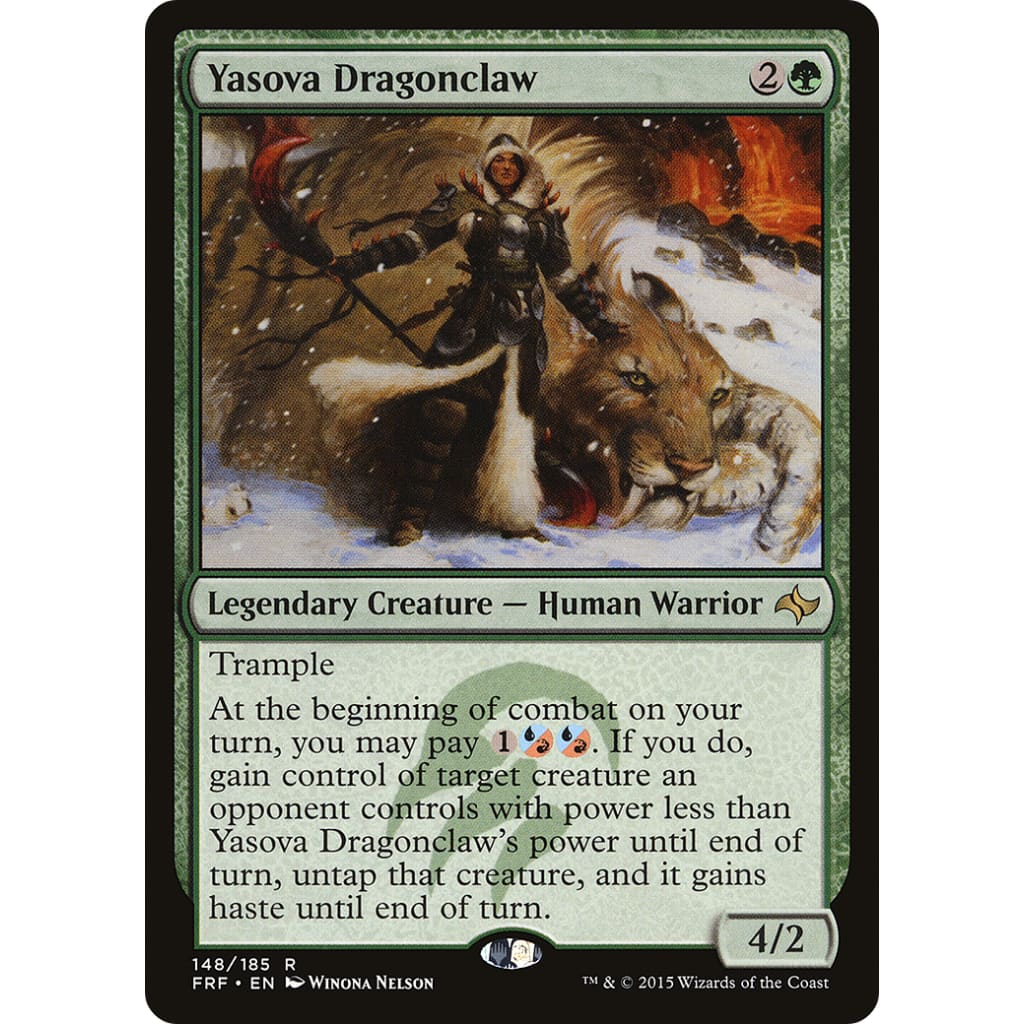 Yasova Dragonclaw (FRF-148) Foil