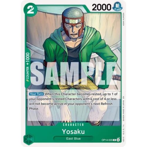 Yosaku OP14-035 C The Azure Sea's Seven