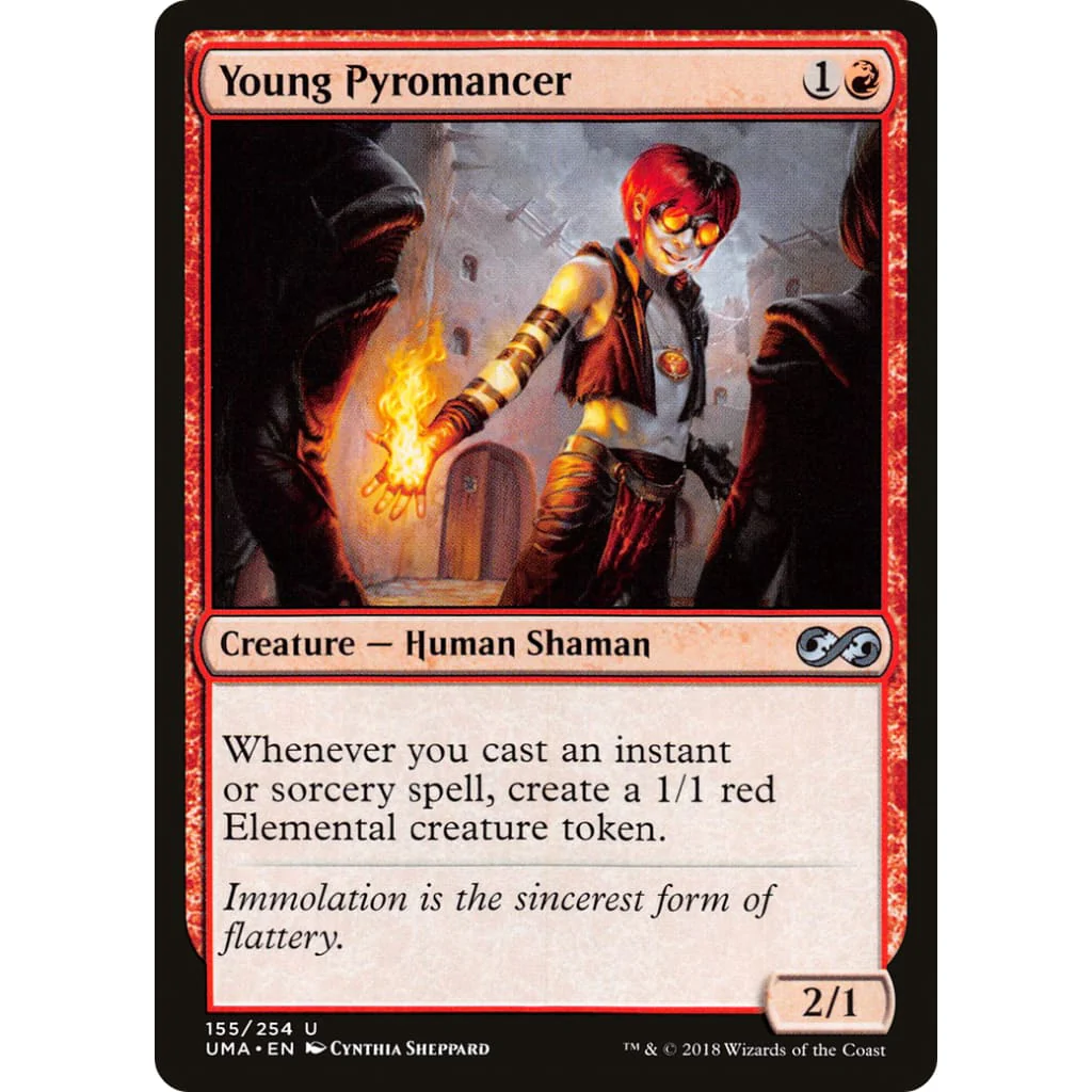 Young Pyromancer (UMA-155) Foil