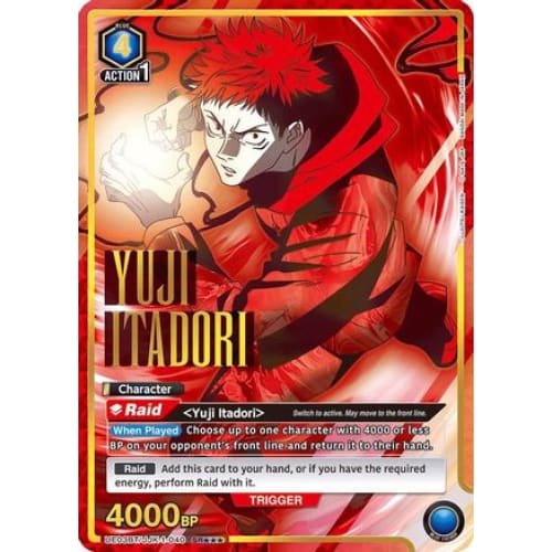 Yuji Itadori (040) (SR***) (UE03BT/JJK-1-040) - UE03BT Jujutsu Kaisen Foil