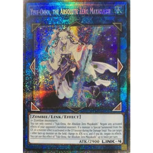 Yuki-Onna, the Absolute Zero Mayakashi (Starlight Rare) - RA05-EN057 Starlight Rare 1st Edition