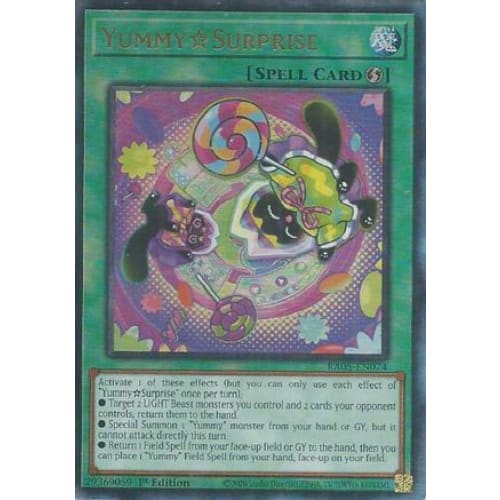 YummySurprise (Ultimate Rare) - RA05-EN074 Ultimate Rare 1st Edition