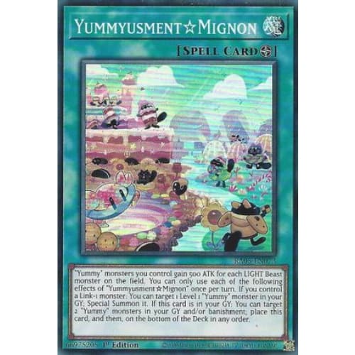 YummyusmentAcroquey - RA05-EN073 Super Rare 1st Edition