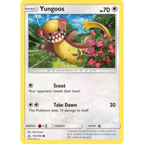 Yungoos () Common Reverse Holofoil